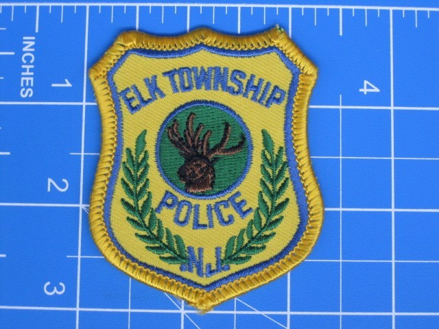 Elk Township New Jersey Police patch-small