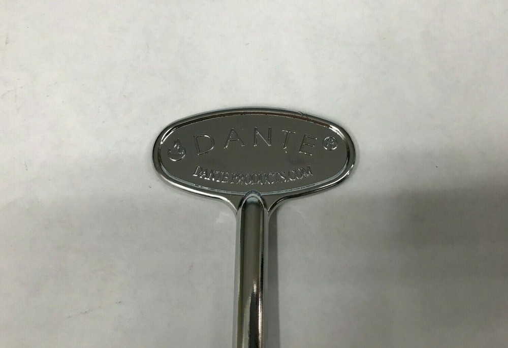 Dante Universal 3" Chrome Plated Valve Key