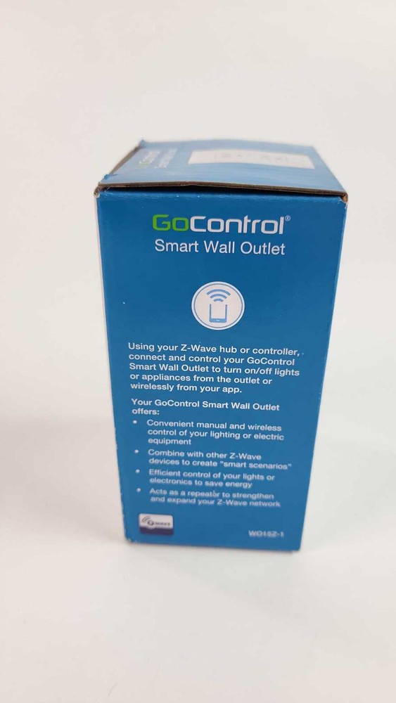 Go Control Smart Wall Switch Electrical White Z-Waves BRAND NEW
