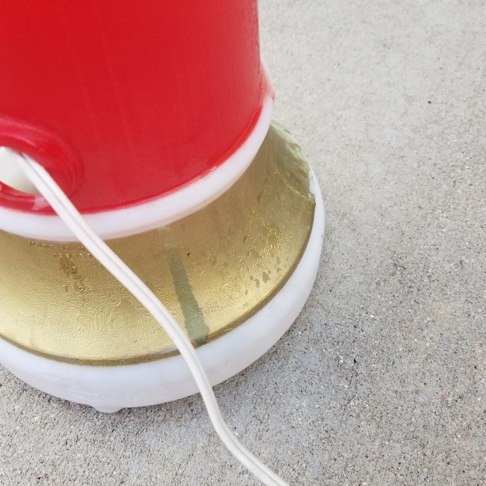 Vintage Empire Noel Candle Blow Mold Christmas Outdoor Light 43"