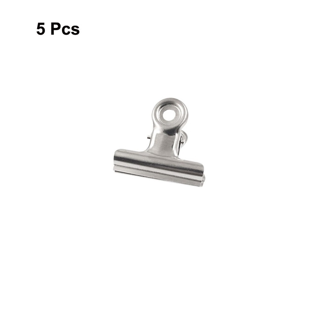Office Stationery Document File Ticket 2" Width Binder Clips 5pcs