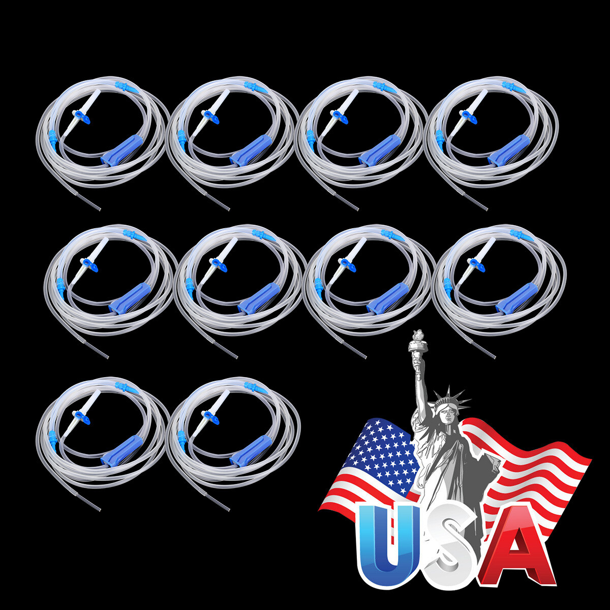 US Dental Implant Surgery Irrigation Tubing Disposable Tubes fit WH/NSK/NOUVAG