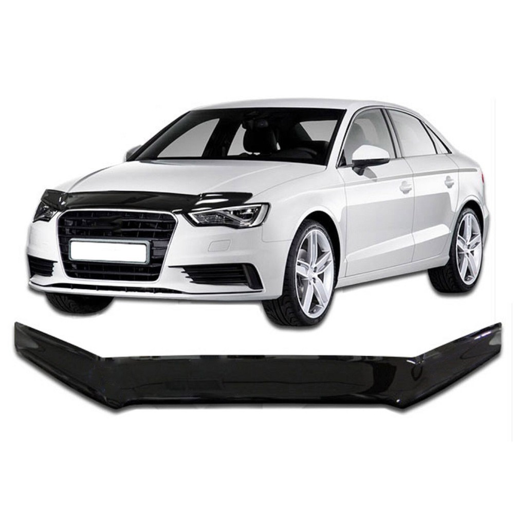 Bug Shield Bonnet Guard Visors Rain Guards For Audi A3 2012-2020 Set SCOUTT