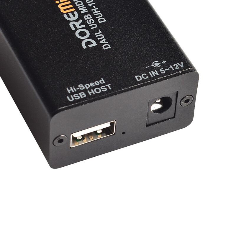 Dual USB MIDI Host Box Connects USB MIDI Devices High-speed USB MIDI Host