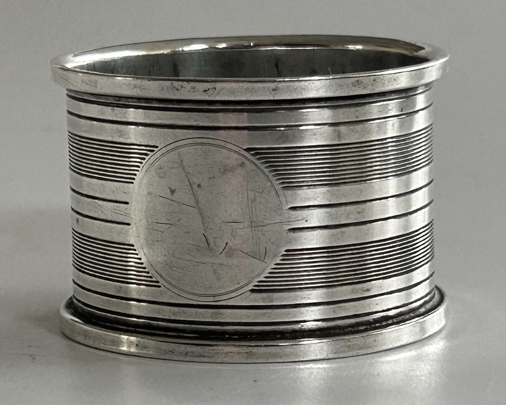 Silver Napkin Ring, Birmingham 1921, Henry Williamson Ltd