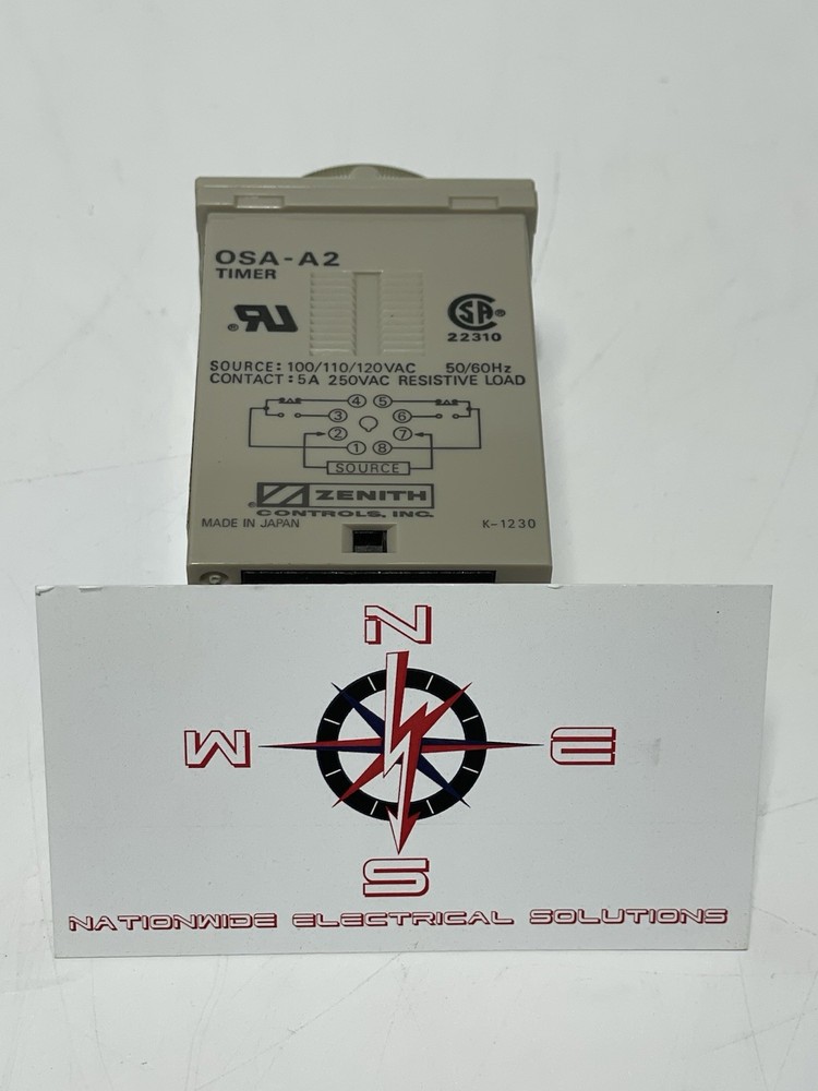 Zenith OSA-A2 Adjustable Timer