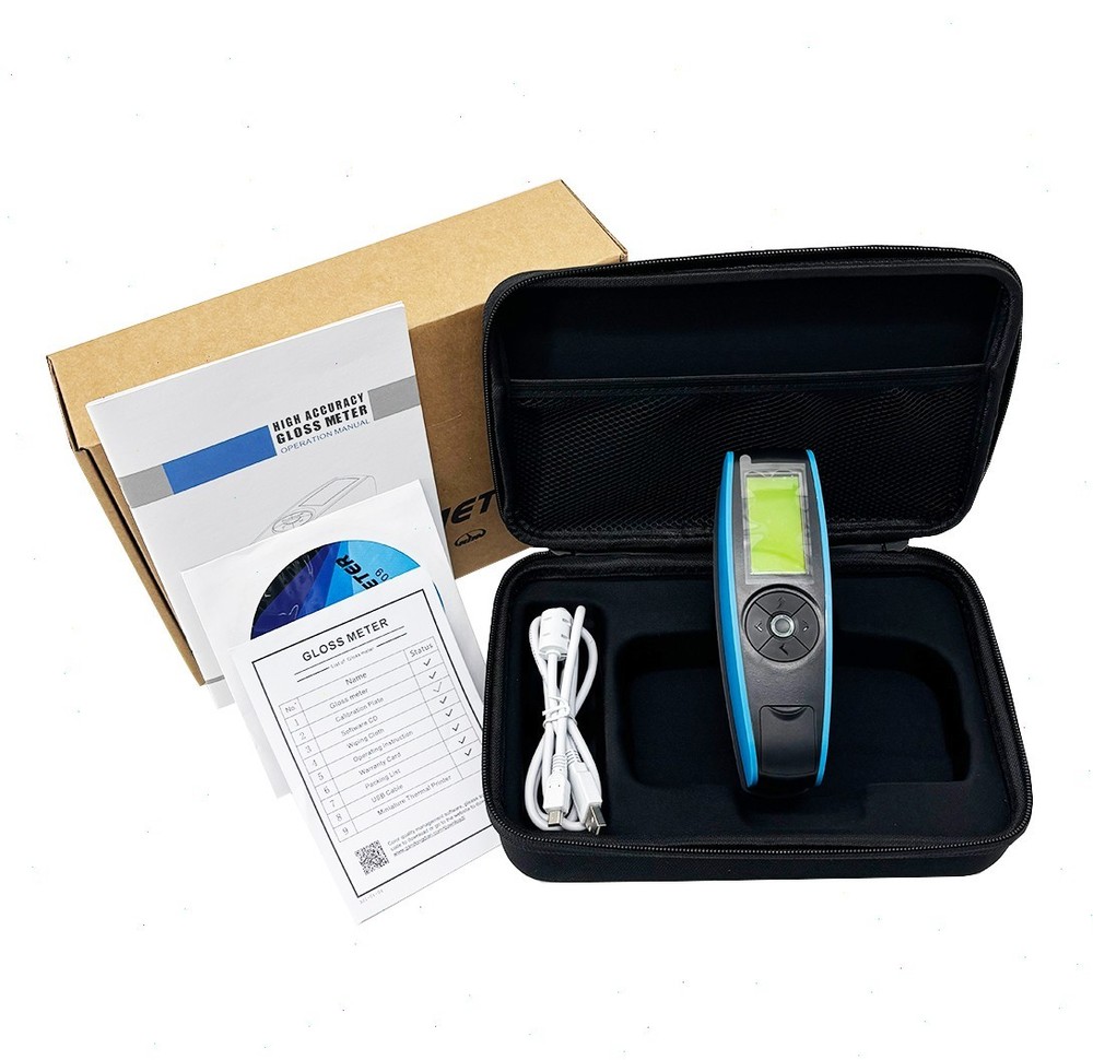 Multiple Angle Gloss Meter with Angle 20° 60° 85° for Rubber Printing Paper