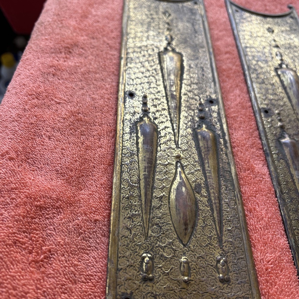 Vintage Brass Door Decor