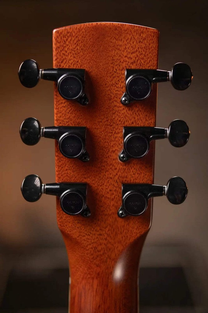 Beard Guitars Legacy E Model Round Neck - Custom Natural with Two Tone Upper Bou