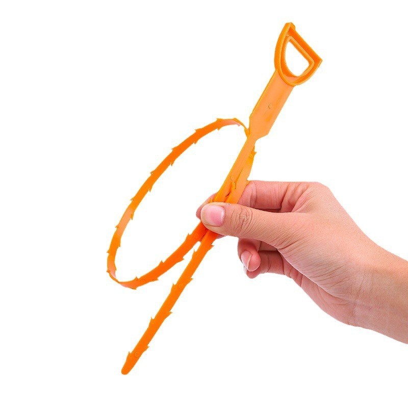 Drain Hair Cather 5 pcs 20 Inch Drain Snake Shower Drain Hair Trap Clog Remover