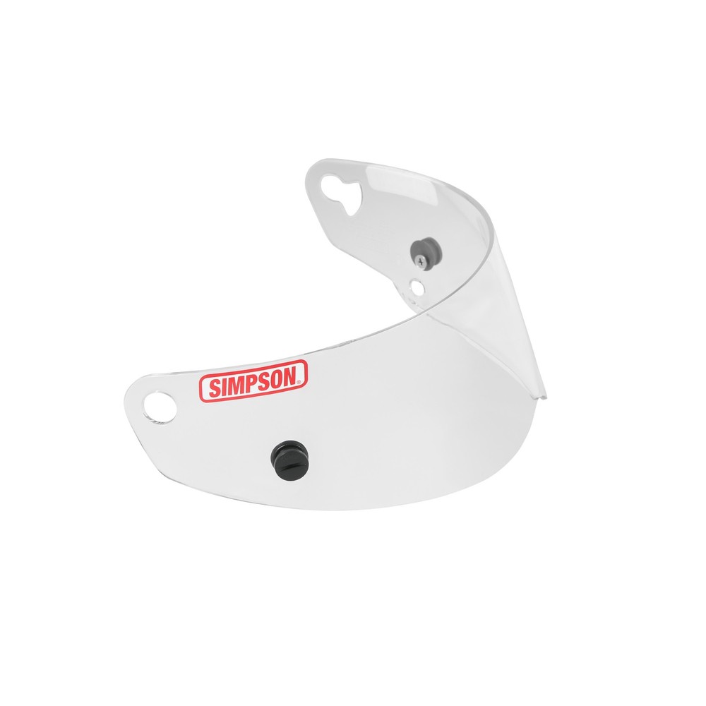 Simpson Racing 89400A Super Bandit A Clear Helmet Shield