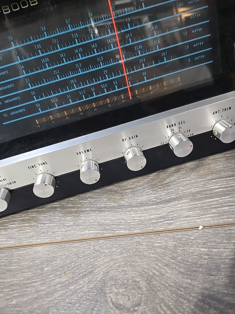 Lafayette HA-800B Solid State Communications Receiver W/ HE- 48C Speaker Tested