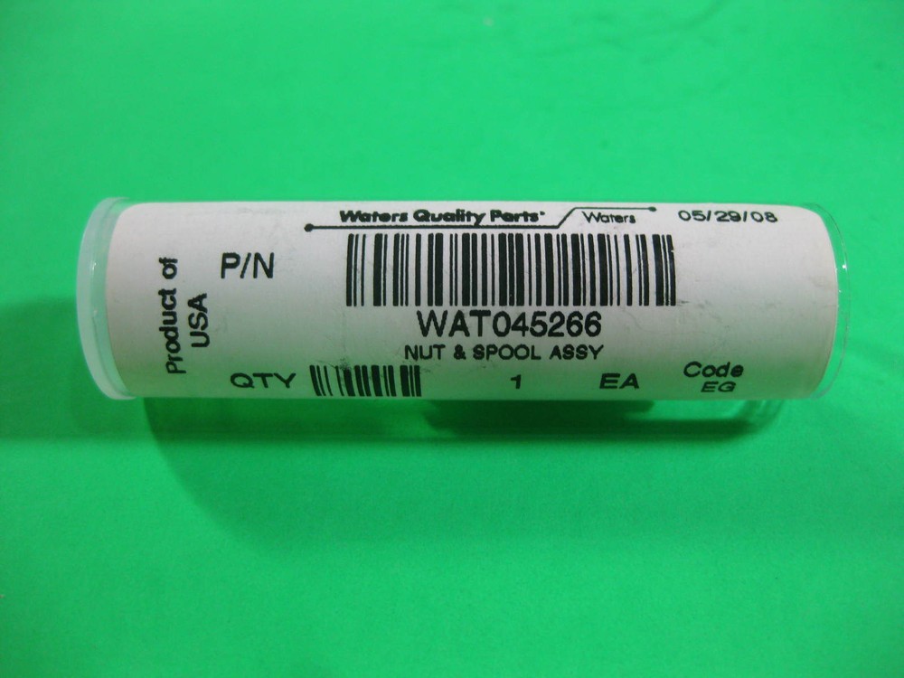 Waters Nut & Spool Assy -- WAT045266 -- New