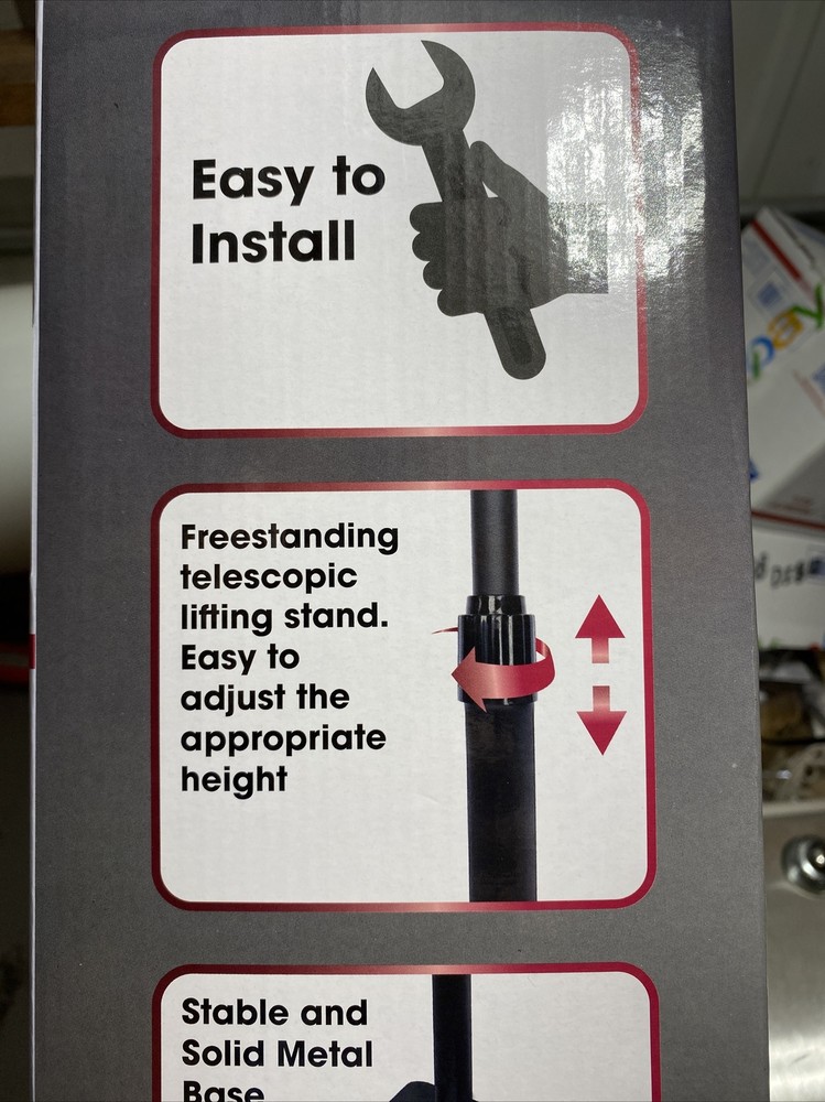 Touch Free Automatic Sani Station Adjustable Stand Smart Chip Large Capacity NEW