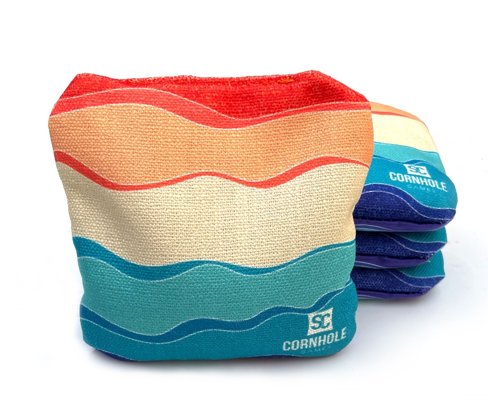 Professional Slide/Stick Cornhole Bags (Set of 8) - Pro/Tournament Cornhole Bags