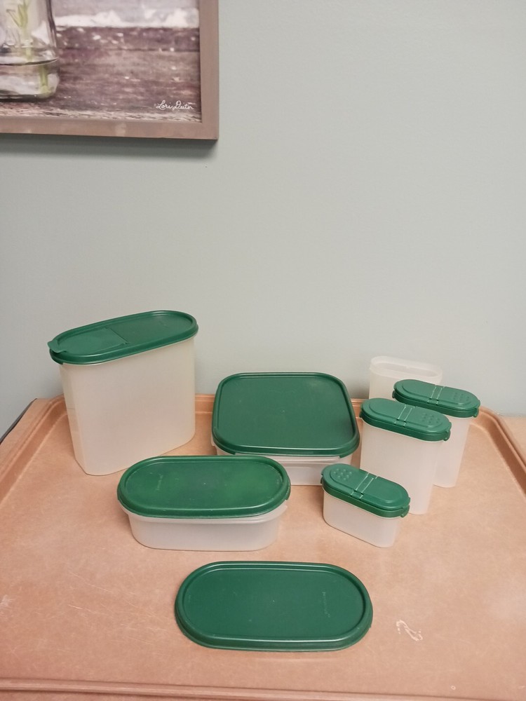 Tupperware Modular Mates Green Assortment