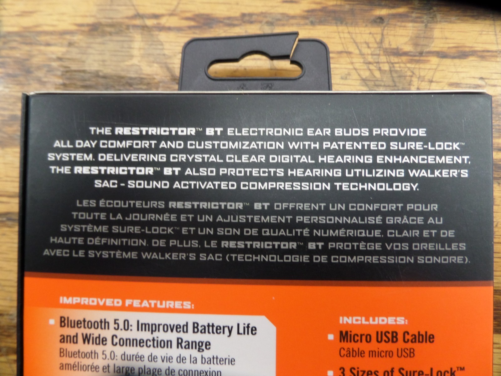 Walkers Restrictor Electronic Ear Buds GWP-SLCR2-BT V2