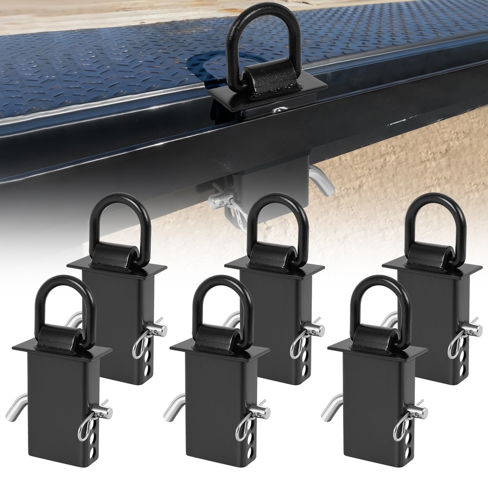 Stake Pocket D Ring, Heavy Duty Removable D-Ring Stake Pocket