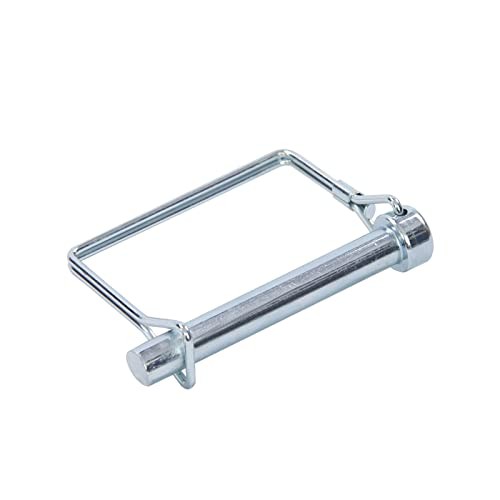 5000lbs Trailer Jack Foot Plate with Pin Base, Silver