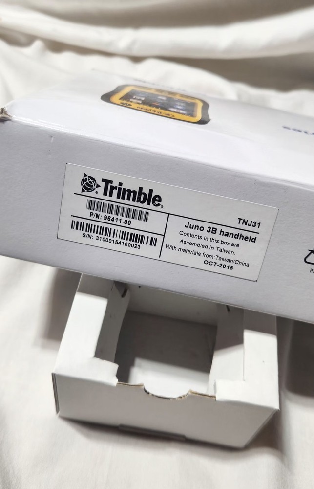 Trimble Juno 3B Handheld Data Collector GPS - With Terrasync 5.8 pro ed Open Box