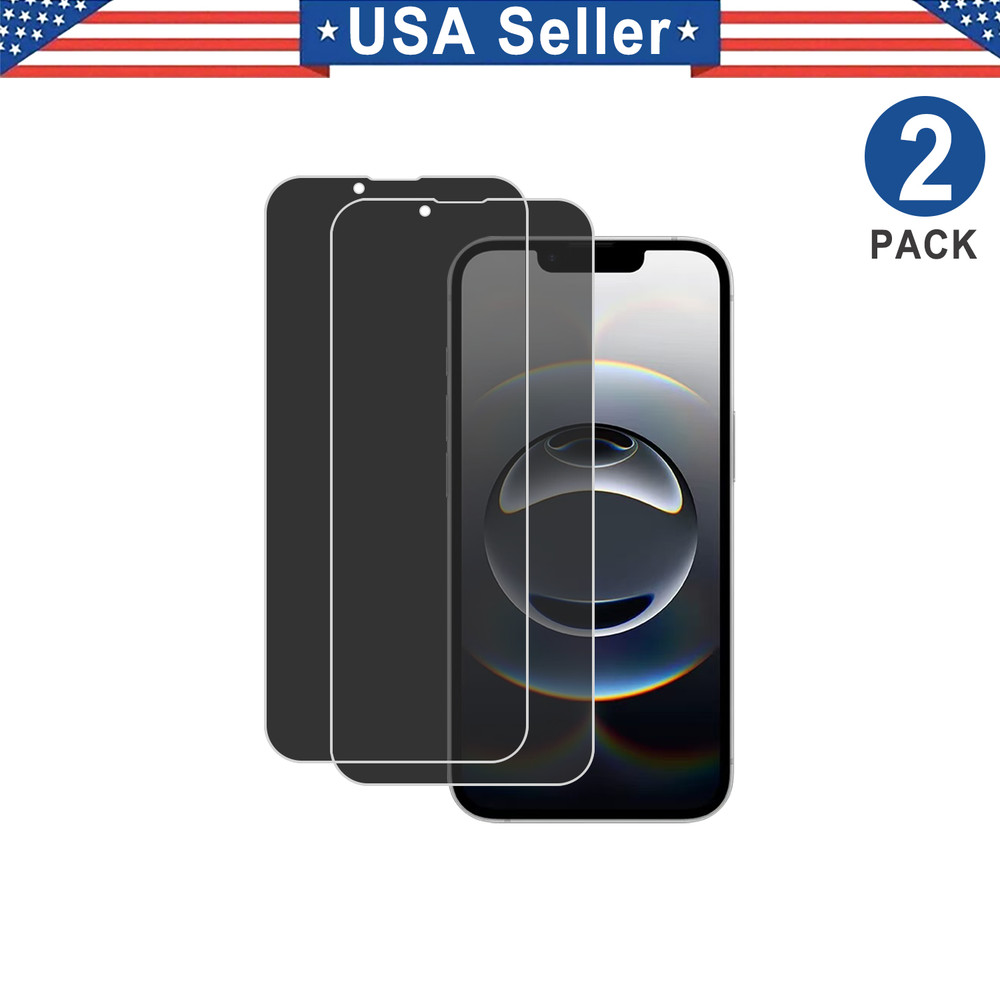2PK Privacy Hydrogel Screen Protector For iPhone 17 16 15 14 E Pro Max Plus Air