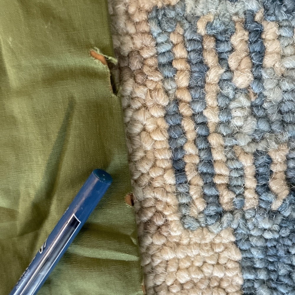 Antique Down filled Quilt Blanket As Found