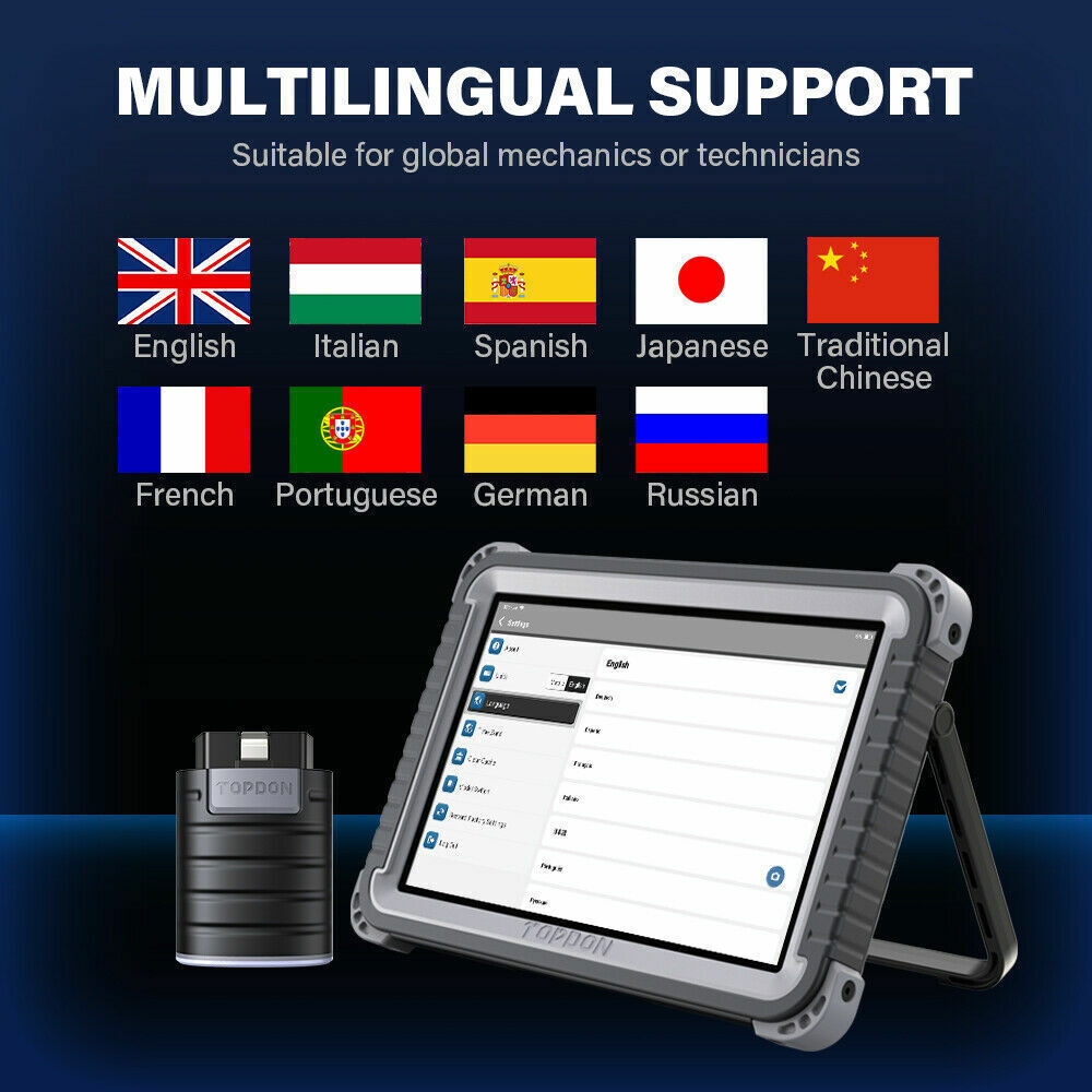 2026 TOPDON Phoenix Plus Bidirectional Car OBD Diagnostic Scanner €CU Coding