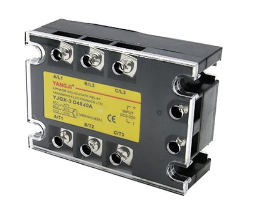 Three-phase DC control AC DC-AC solid state relay YJGX-3D4840A