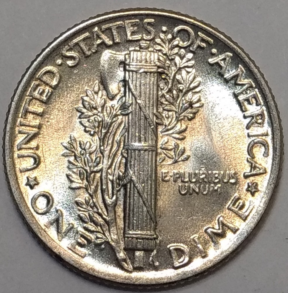 1941 Gem Mint State Mercury Dime