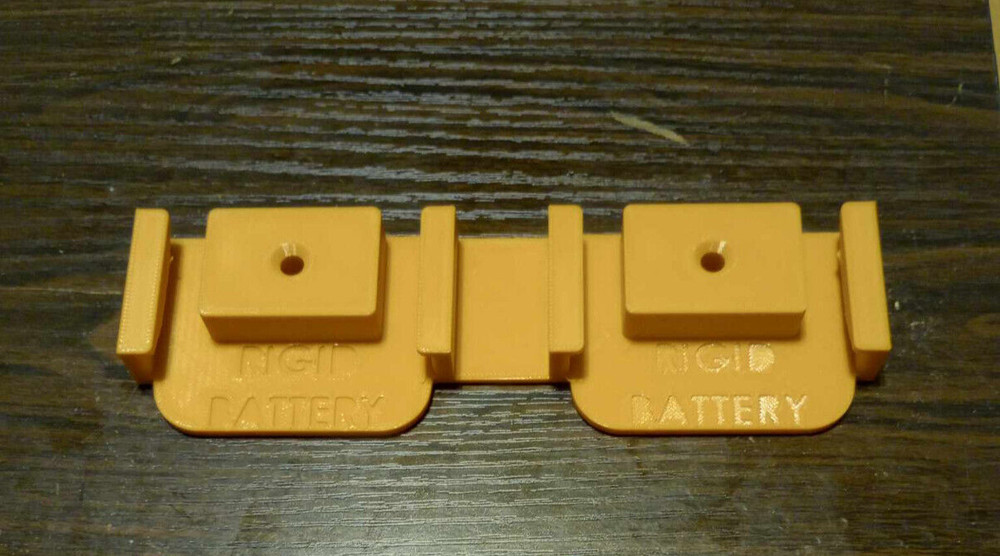 Mounts- Rigid- Dual Battery wall mount