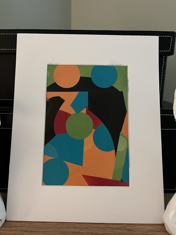 Original Handmade Paper Collage