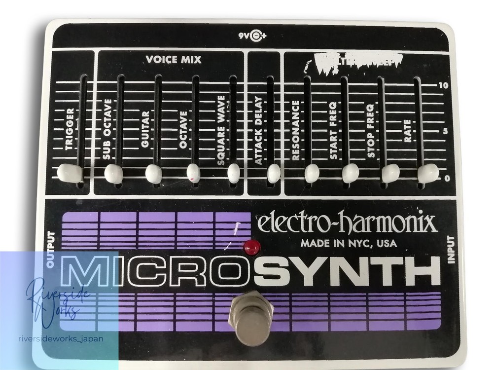 Electro-Harmonix Micro Synthesizer Effect Pedal Unique JP