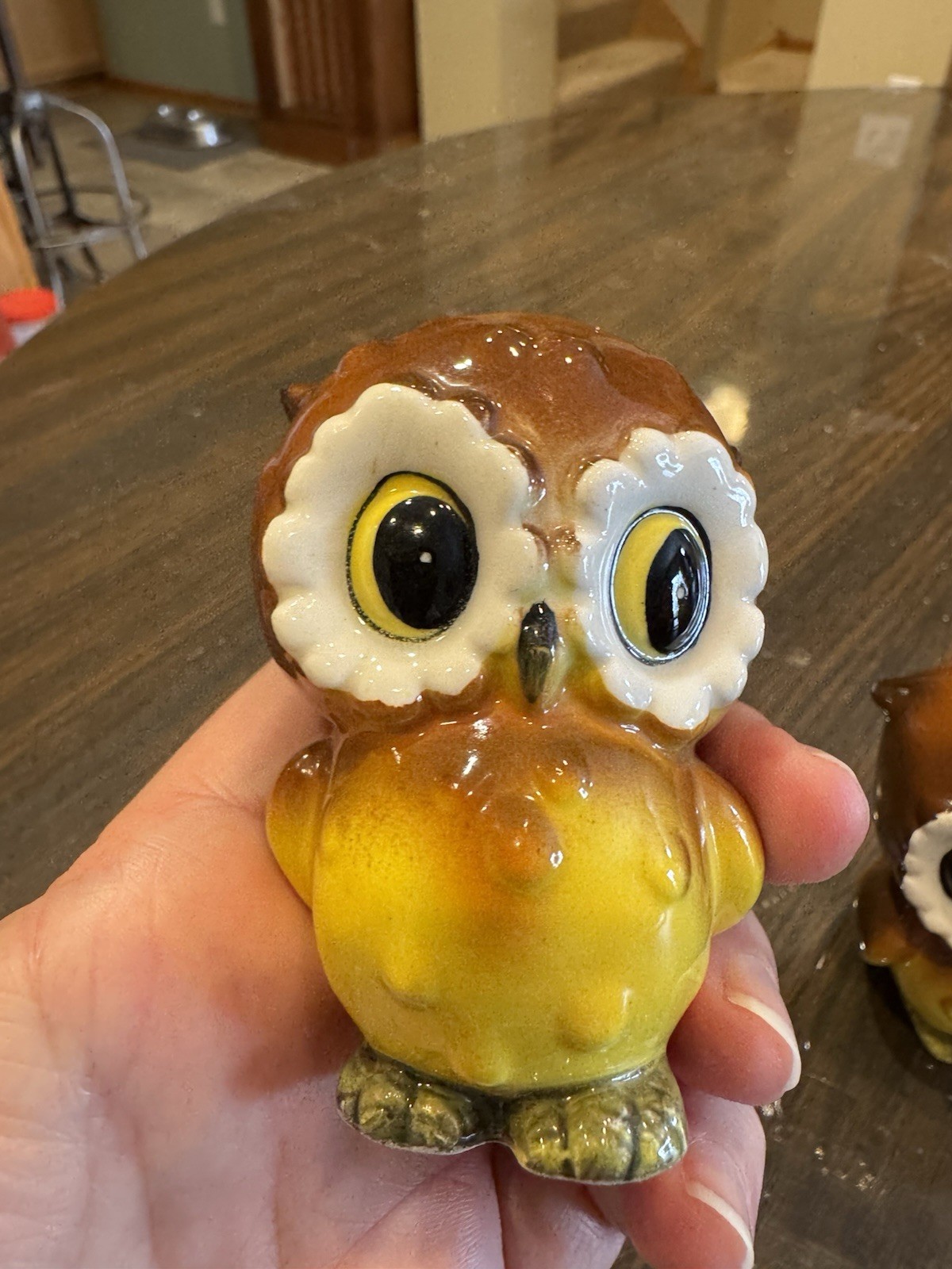 VTG Norcrest Kitschy Anthropomorphic Owl Salt And Pepper Shakers