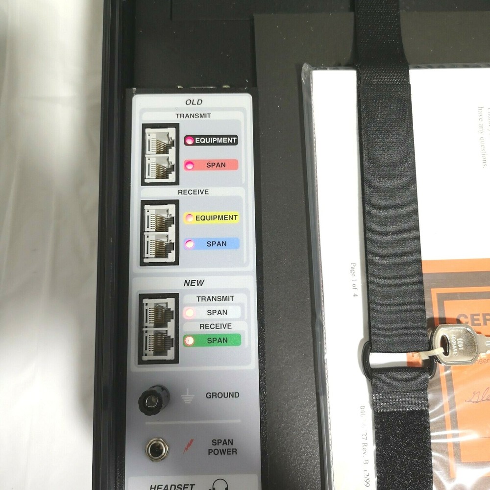 Industrial Technology Throwmaster 409 System Transfer Set Power Tested USED.