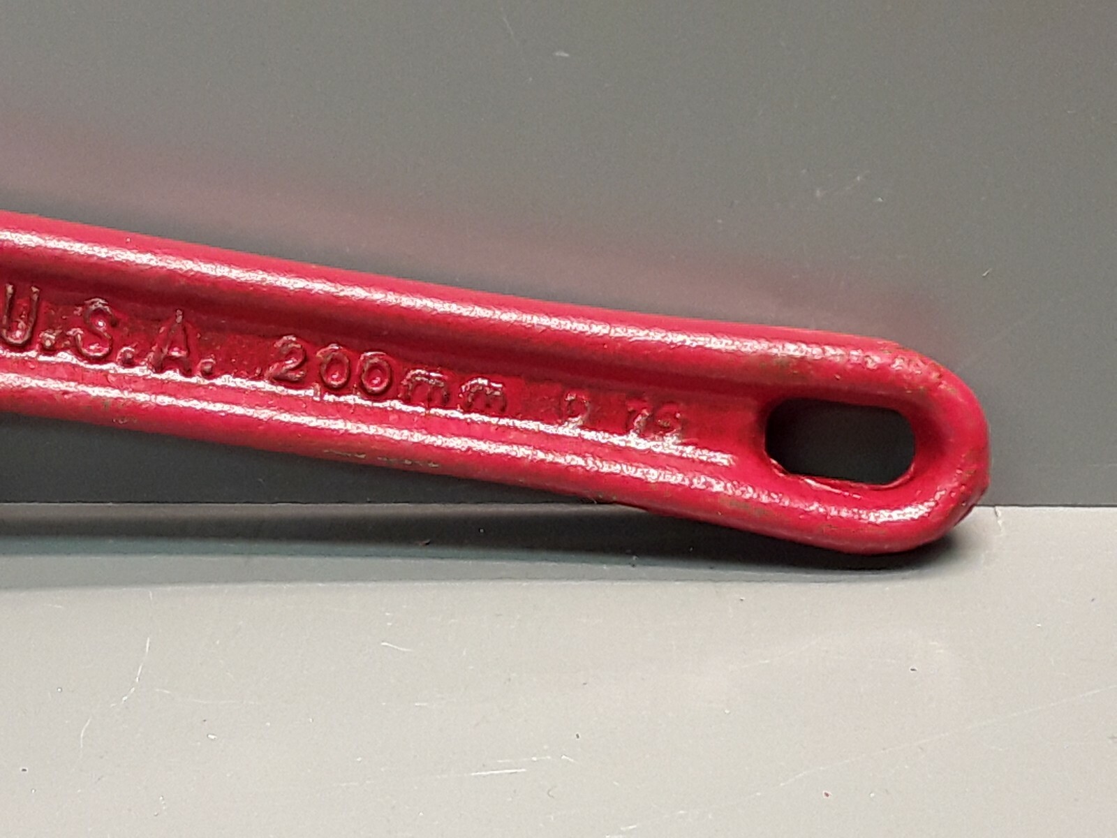 Ridgid RITCO 8" Pipe Wrench 1150 (23392) I-Beam Handle New Old Stock USA