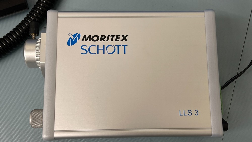 Moritex Schott LLS3 A20970.1/6000/EU LED Light Source Illuminator W/ A08906