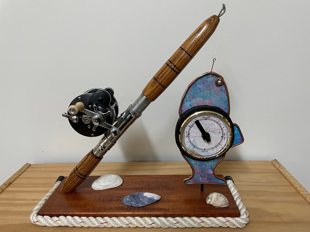 Fishing Pole Tide Clock