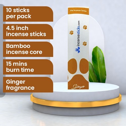 Pet Ginger Incense Sticks Pack: 1 Pack