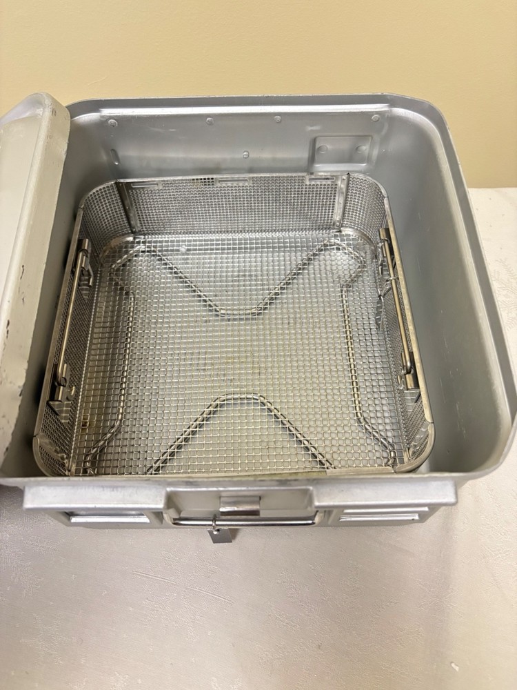 Instrument Sterilization Container with internal tray