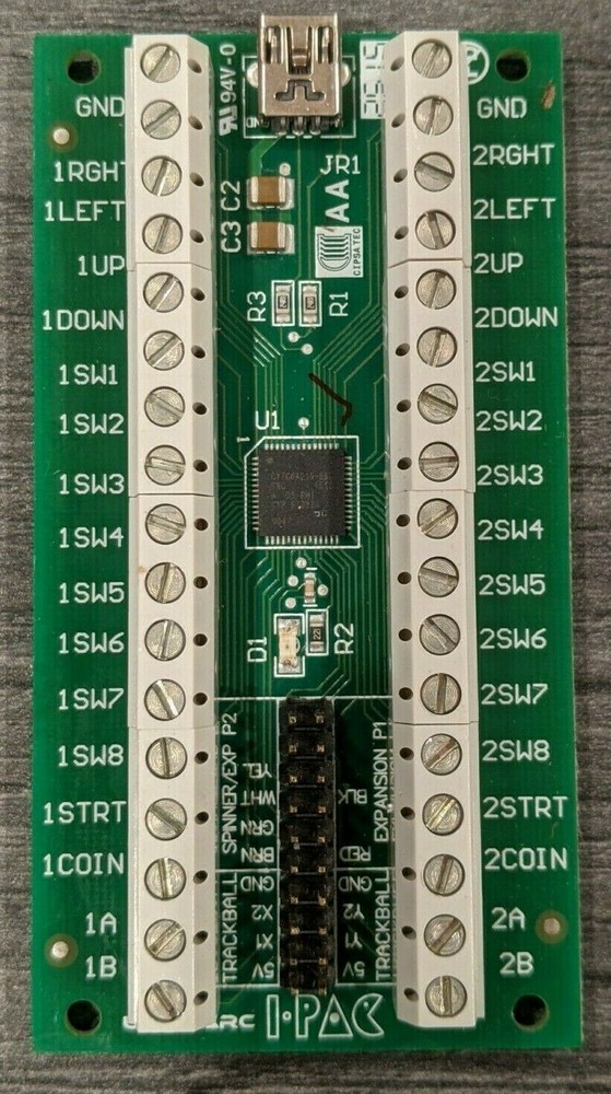 ULTIMARC I-PAC 2 - Control Interface Arcade Keyboard Encoder FAST FREE SHIP USA