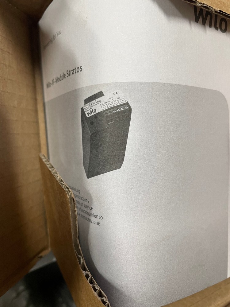 Wilo Stratos 1.25 x 3-30 high efficiency circulator
