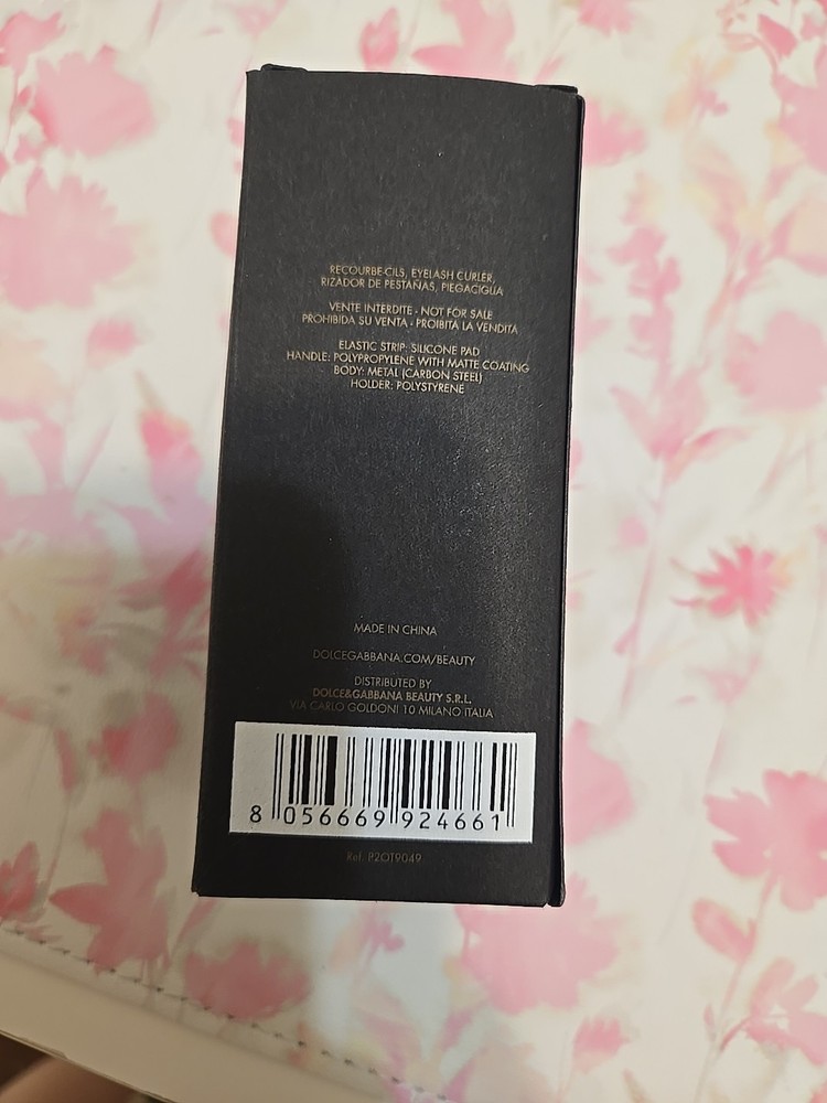 Dolce & Gabbana Eyelash Curler – Authentic & New Makeup Tool