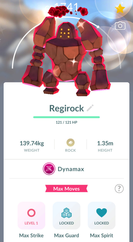 Shiny Regirock Dynamax - MlNl PTCs