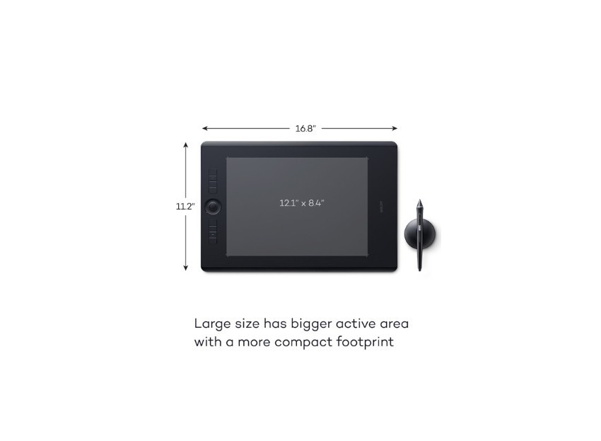 Wacom Intuos Pro Creative Pen Tablet (Large) PTH 860 - Mac/PC/Windows