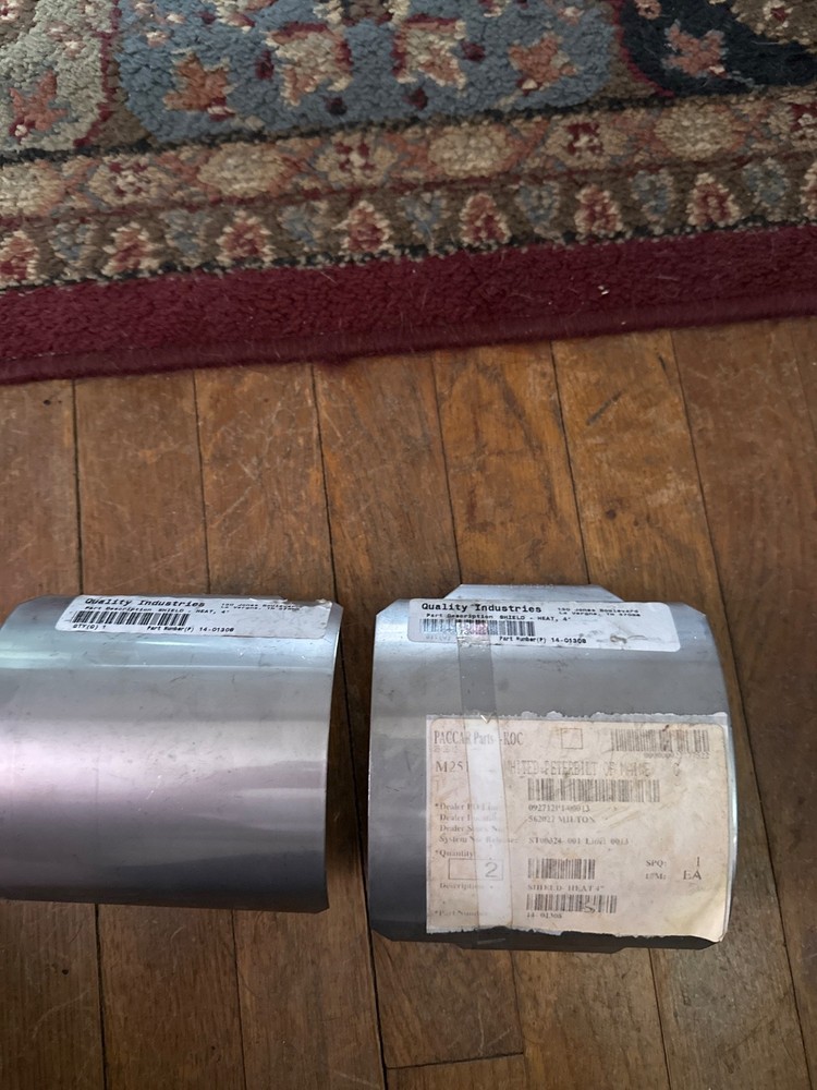 PETERBILT  14-01308 SHIELD-HEAT 4". X2