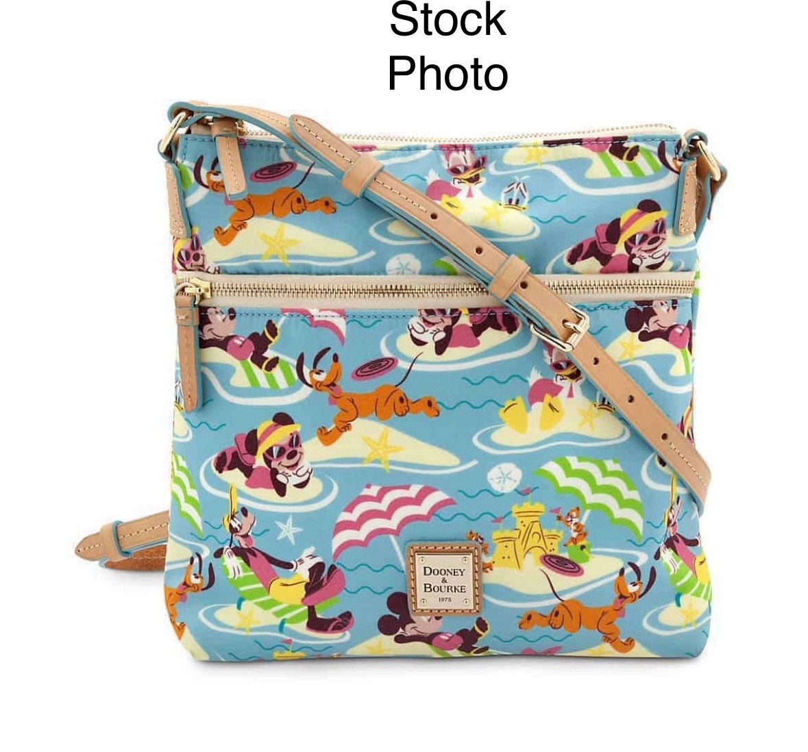 Disney x Dooney & Bourke Beach Nylon Letter Carrier Mickey PreOwned w/Tags