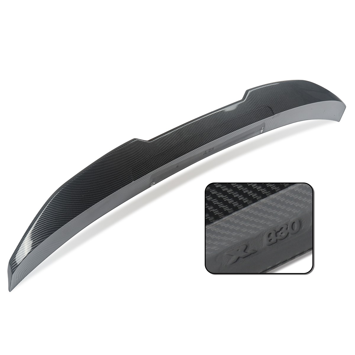 Duckbill Trunk Spoiler PSM Carbon Look For 17-23 BMW G30 530i 540i M550i F90 M5
