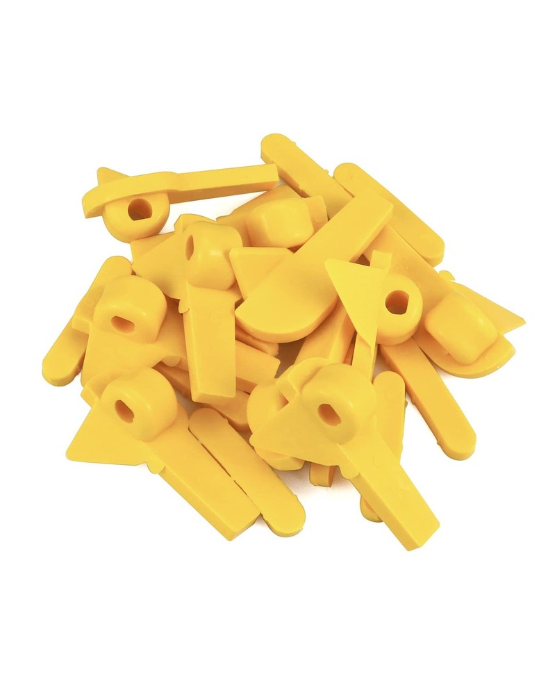 20 Pcs Tire Changer Duck Head Insert Rim Protector Guard Plastic Repair Kit