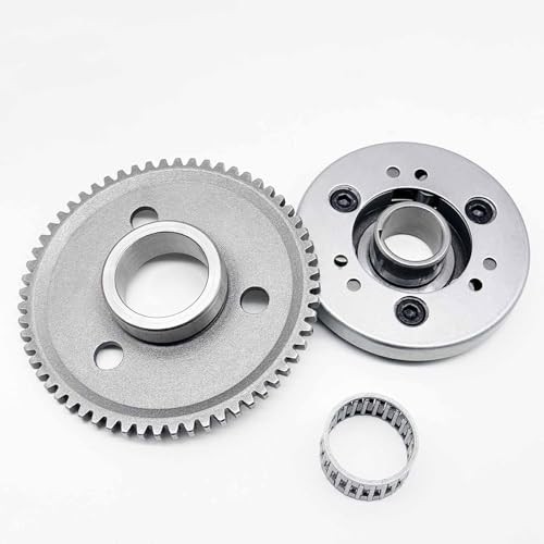 4PCS Starter Clutch Kit Flywheel Puller & Nut + Clutch Lock Spanner Tool for