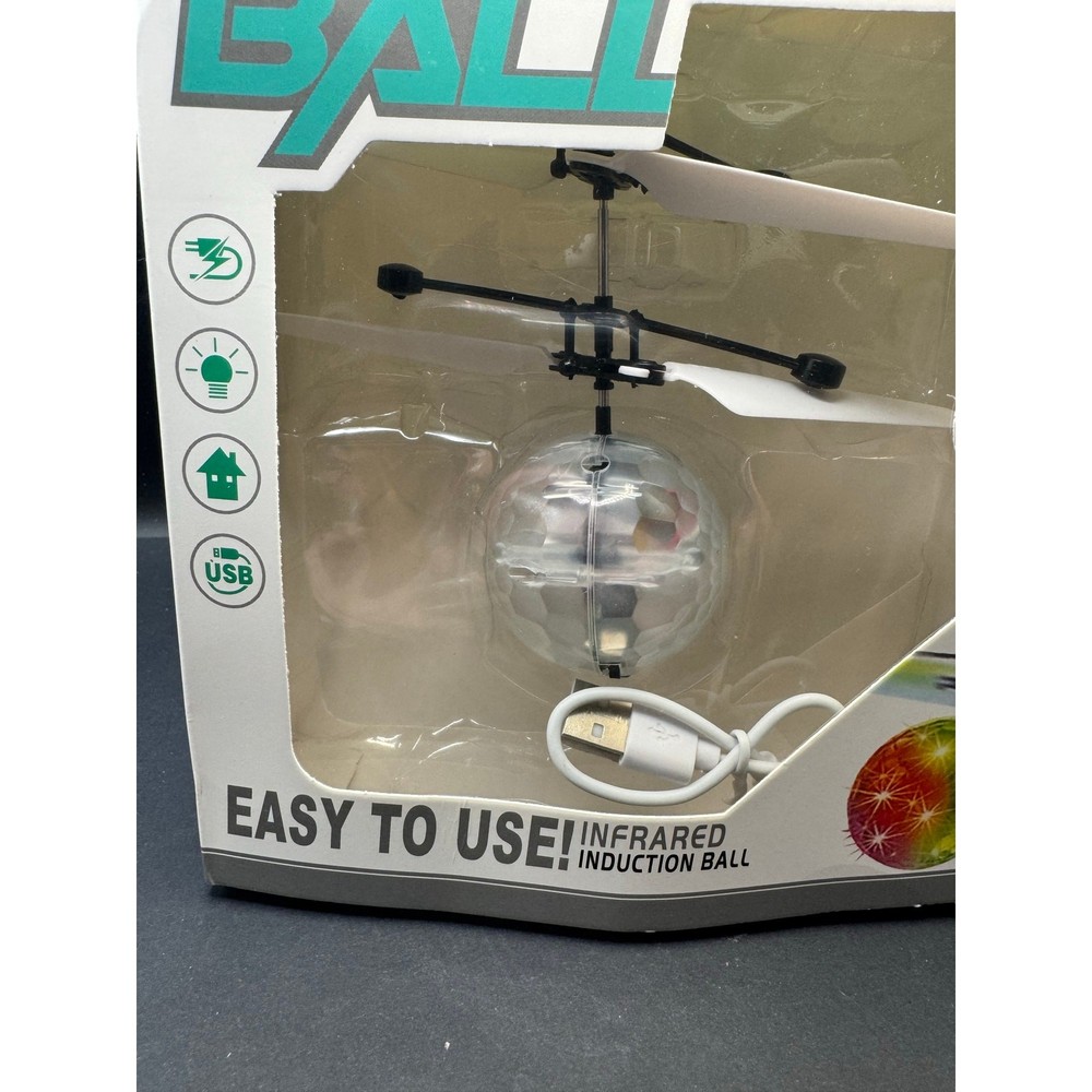 NWT Flying Ball Toy- Box got damaged a bit